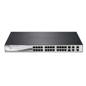 D-LINK DES-1210-28 SWITH 24 portas 10/100Mbps + 2 10/100/1000BASE-T + 2 Combo 10/100/1000BASE-T/SFP