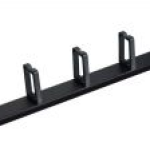 Passa Fios de Metal 19″ 1U Preto 483X55X42mm