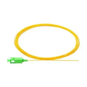 PIGTAIL FIBRA ÓPTICA SM SC/APC ST 9/125 G657A1 2M AMARELO