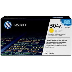 HP TONNER 504 COR AMARELO